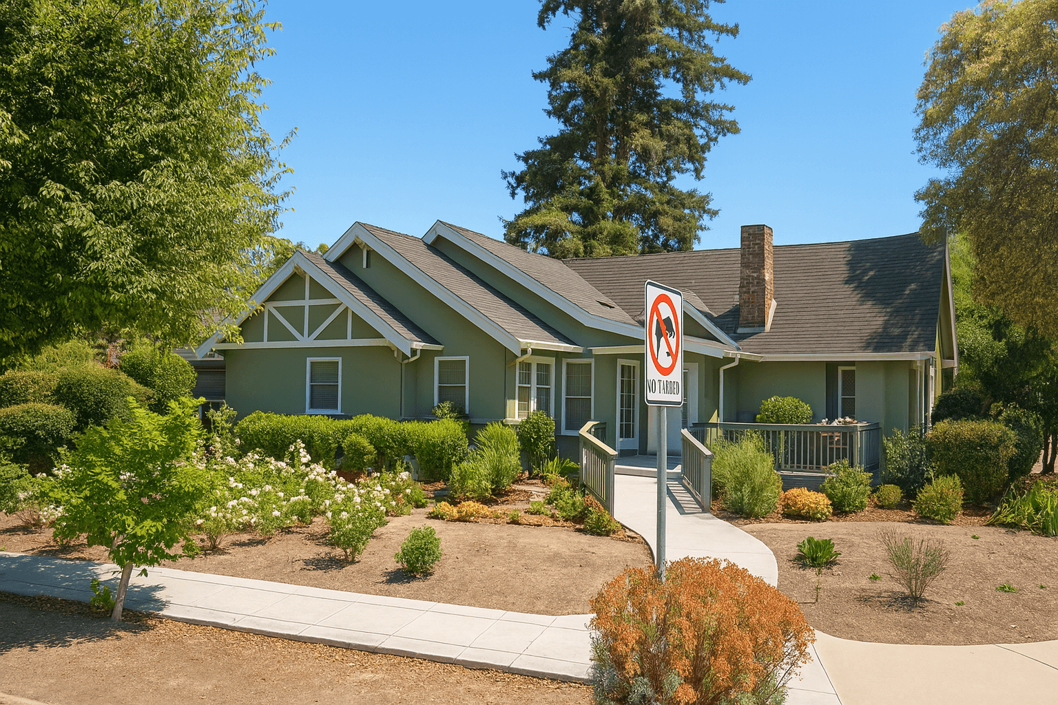Exterior of Bon Homie Lincoln and Pine board and care home in San Jose