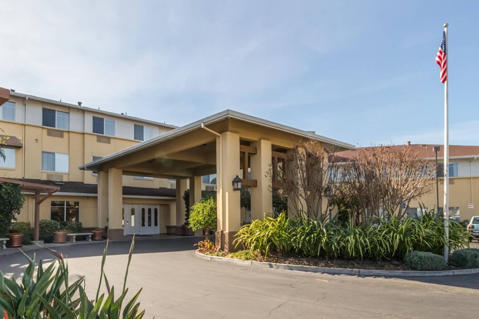 Exterior of Carlton Senior Living in San Jose, California